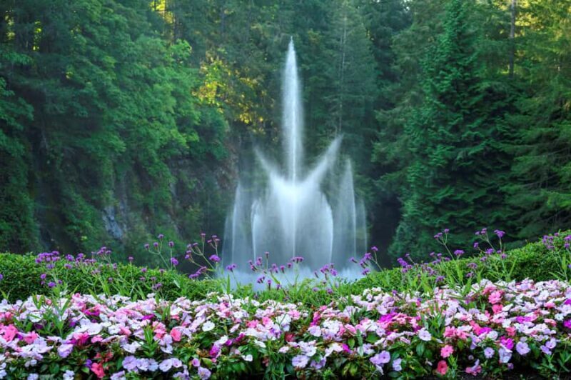 From Vancouver: Victoria & Butchart Gardens Tour with Cruise - Exploring Butchart Gardens