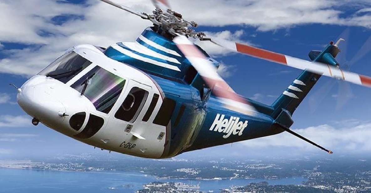 From Vancouver: Victoria Tour by Helicopter and Seaplane - Key Points