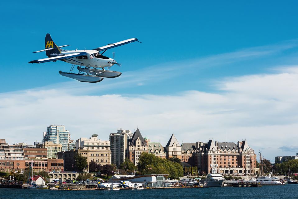 From Vancouver: Whale Watching and Victoria Trip by Seaplane - Pickup and Drop-off Service