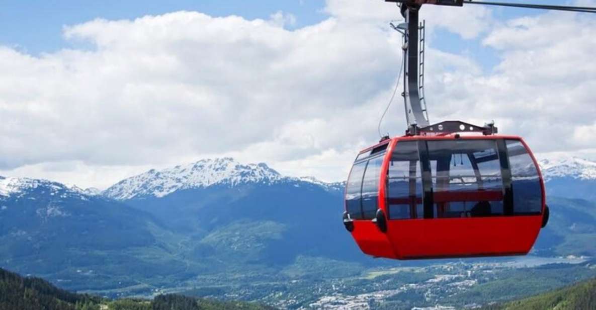 From Vancouver: Whistler Tour With Shannon Falls and Gondola - Key Points
