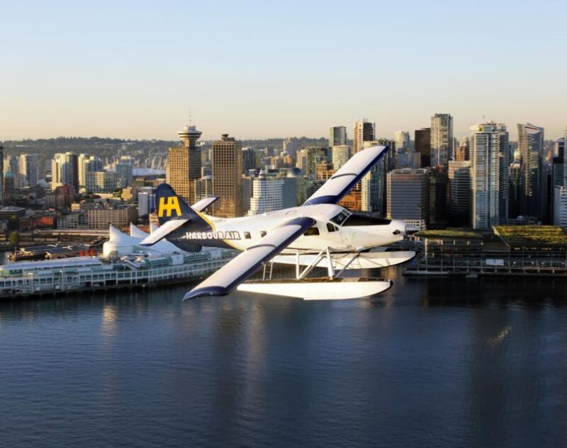 From Vancouver,BC: One-Way Scenic Seaplane Flight to Seattle - Who Will Love This?