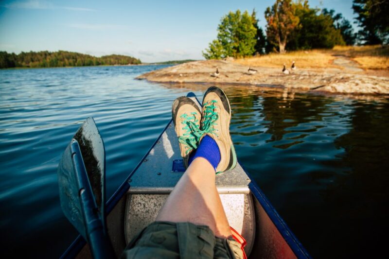 From Vaxholm: Stockholm Archipelago Big Canoe Adventure - Key Points