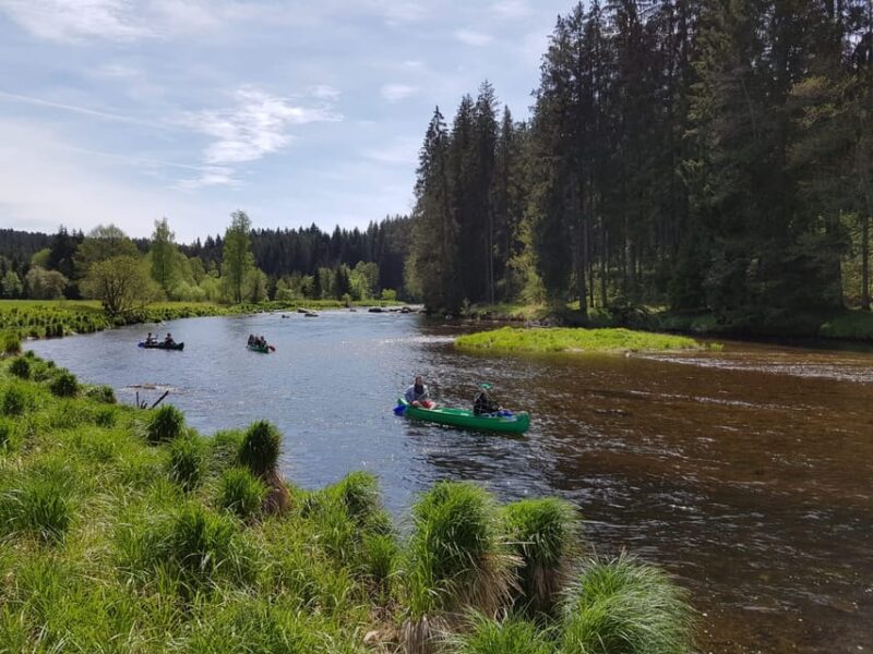 From Viechtach: Regen River Canoe Tour to Höllenstein Lake - Break at Höllenstein Lake
