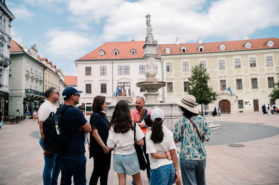 From Vienna: Bratislava City Tour with Food Options - Key Points
