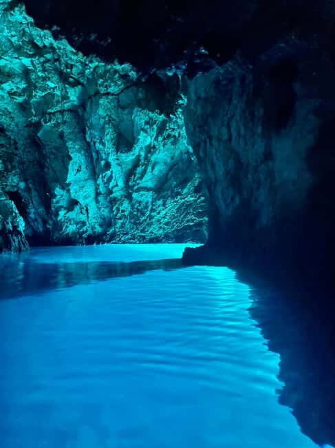 From Vis: Blue Cave speed boat tour with beach stops - A Detailed Look at the Tour Experience