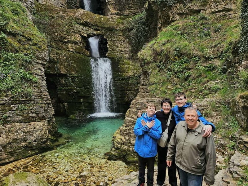 From Vlore:Brataj Bridge, Nivica Canyon & Peshtura Waterfall - Key Points