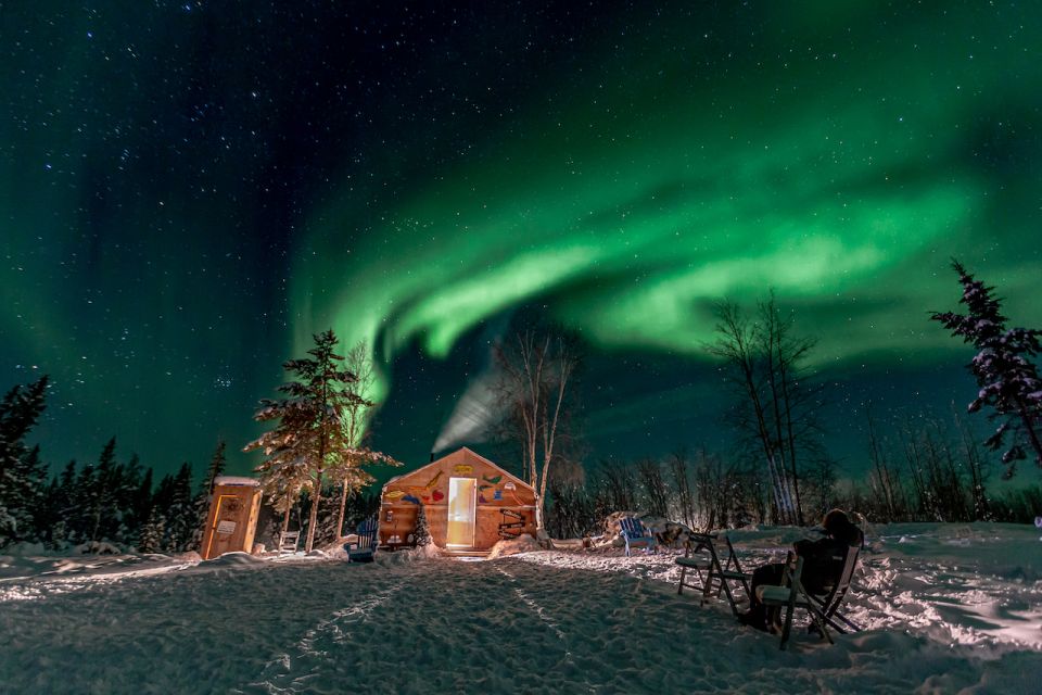 From Yellowknife: Aurora Borealis Tour With Cozy Cabin Base - Pickup and Transportation