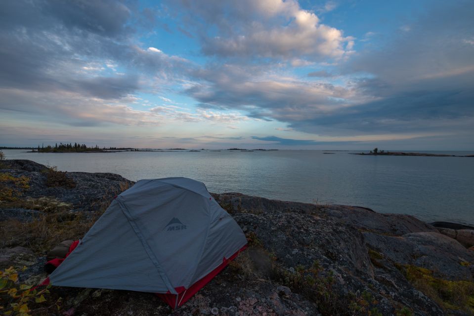 From Yellowknife: Guided Kayak Expedition - Paddling the North Arm