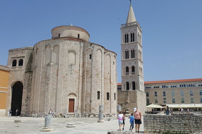 From Zadar: Krka Falls and Zadar or Sibenik (or Winery) Private - Key Points