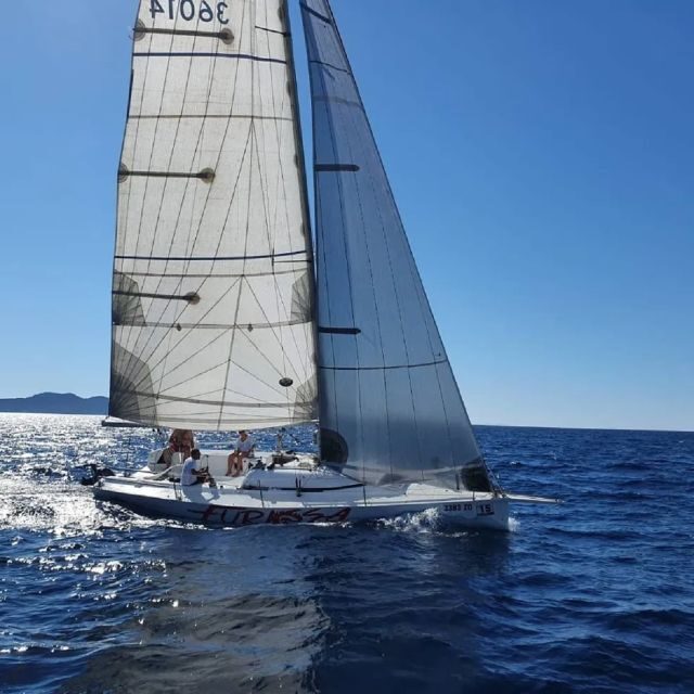 From Zadar: Sports Sailing Tour with Swimming Breaks - A Close Look at the Itinerary