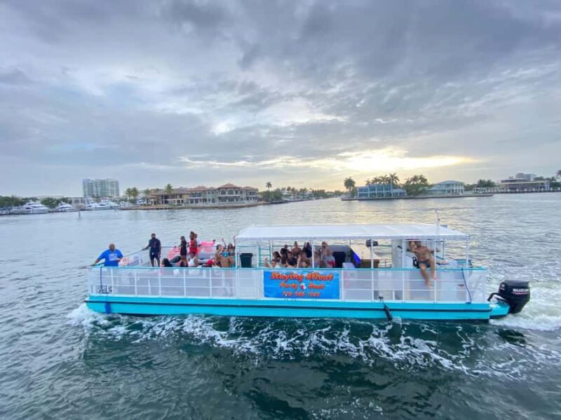 Ft. Lauderdale: Party Boat Tour to the Sandbar with Tunes - Key Points