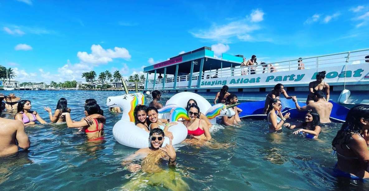 Ft. Lauderdale: Party Boat Tour to the Sandbar With Tunes - Key Points
