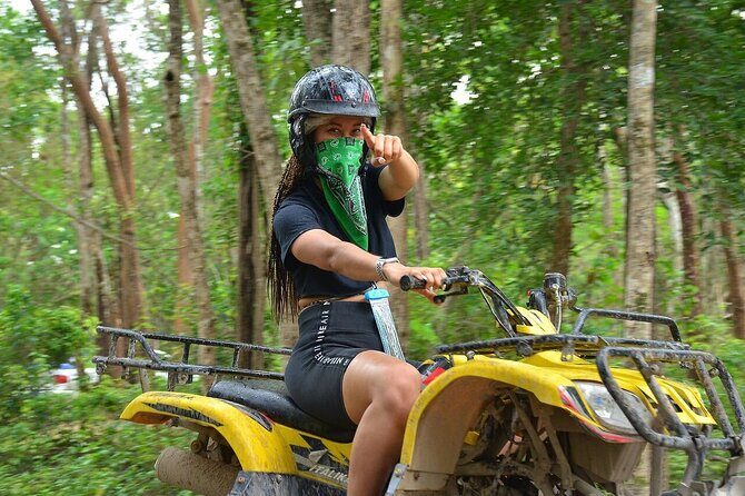 Full Adrenaline Day in Tulum! ATVs, Zipline, Cenote, Rappel, Food - An Exciting Day in the Tulum Jungle