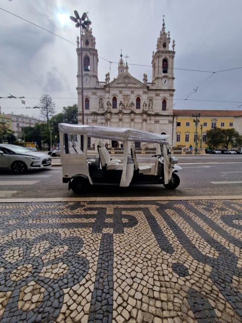 Full City of Lisbon on Board of a Tuk Tuk/Private Car - Admiring Architectural Grandeur