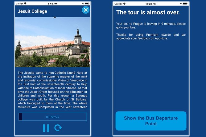 Full-day App-Led Tour of Karlovy Vary.  - Prague - Tour Inclusions