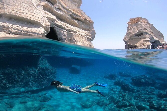 Full Day Boat Tour Around Milos and Poliegos - An Authentic Greek Water Adventure