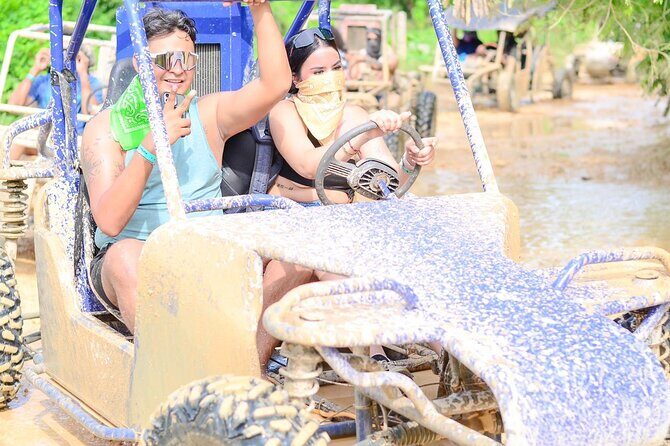 Full-day Buggy & Party Boat tour: snorkel, open bar, cave pool - FAQ