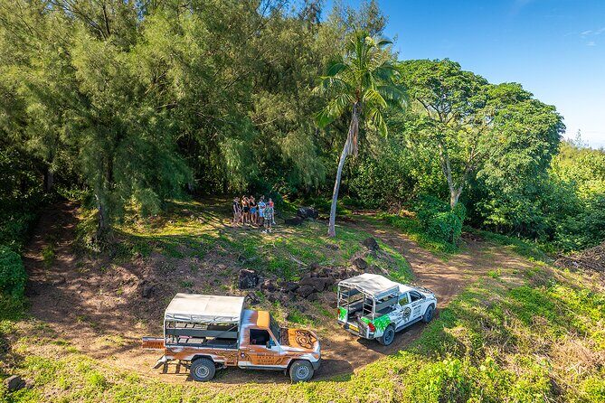 Full Day Combo 4X4 Adventure Tour & Motu FANFAN Pass with Buffet - An In-Depth Look at the Bora Bora 4X4 & Motu Adventure