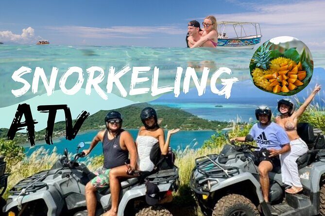 Full Day Combo Snorkeling with Buffet and Bora Bora ATV Tour - Key Points