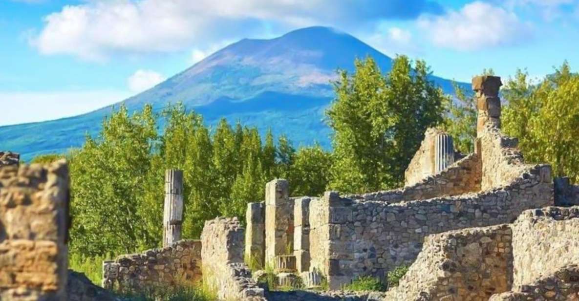 Full-Day From Naples: Pompeii and Vesuvius With Pizza Lunch - Exploring Pompeiis Ruins
