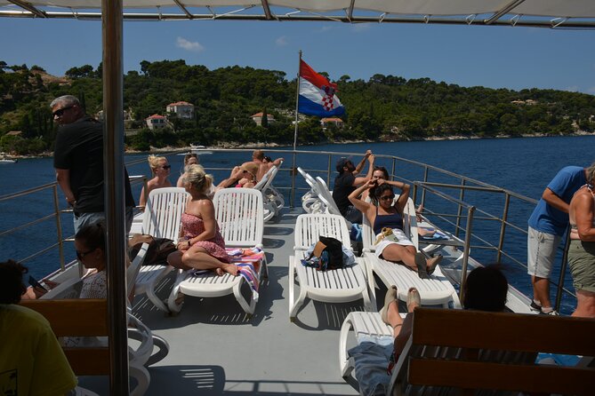 Full-Day Fun Cruise of Dubrovnik Islands With Lunch - Included in the Tour