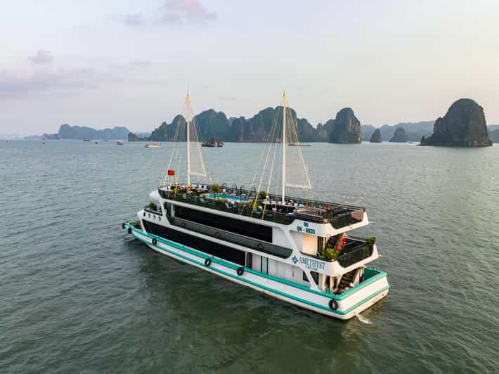Full-Day Halong Bay Luxury Amethyst Cruise(All Destinations) - Itinerary Highlights