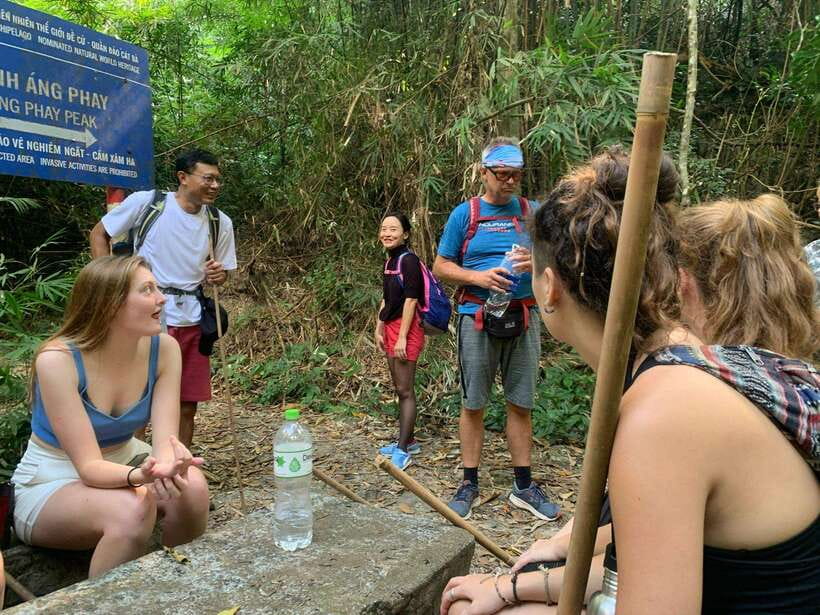 Full Day Hike - Climbing in Jungle of Cat Ba National Park - Trekking Through Tropical Forests