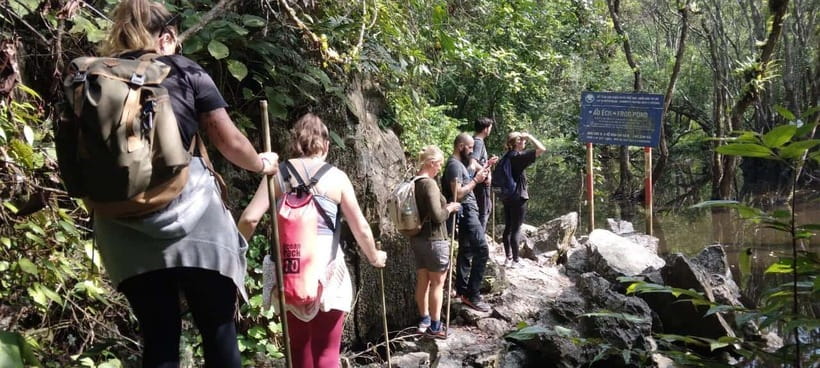 Full Day Hike - Climbing in Jungle of Cat Ba National Park - Visiting Viet Hai Village