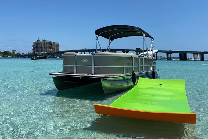 Full Day Pontoon Boat Rental- Fort Walton Beach - Pricing and Availability