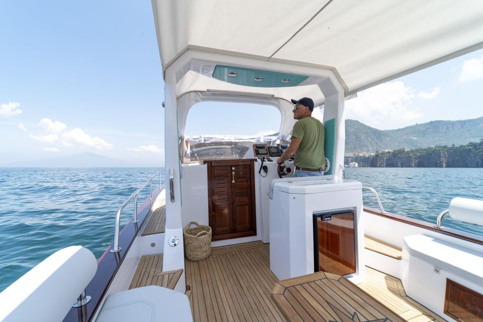 Full Day Private Boat Tour of Capri Departing From Sorrento - Itinerary