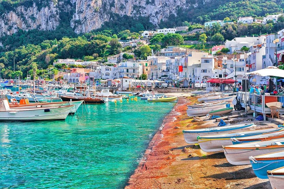 Full Day Private Boat Tour of Capri from Praiano - Visiting Capri Inland and Optional Stops