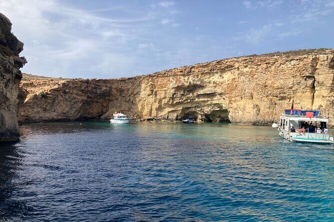 Full Day Private charter to Crystal & Blue Lagoon, Caves & Gozo - A Deep Dive into the Malta Private Boat Experience