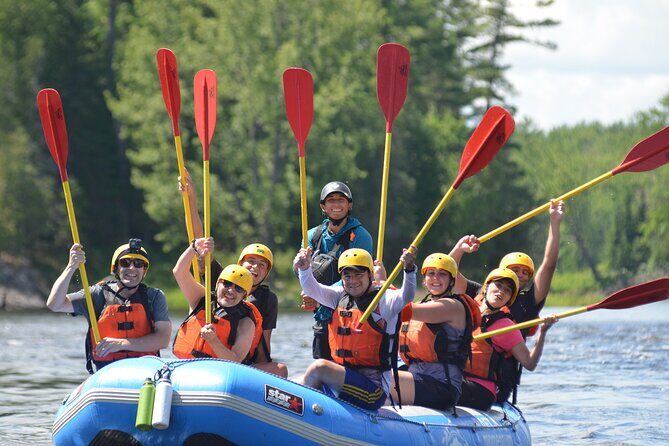 Full day rafting on the Ottawa River - Key Points
