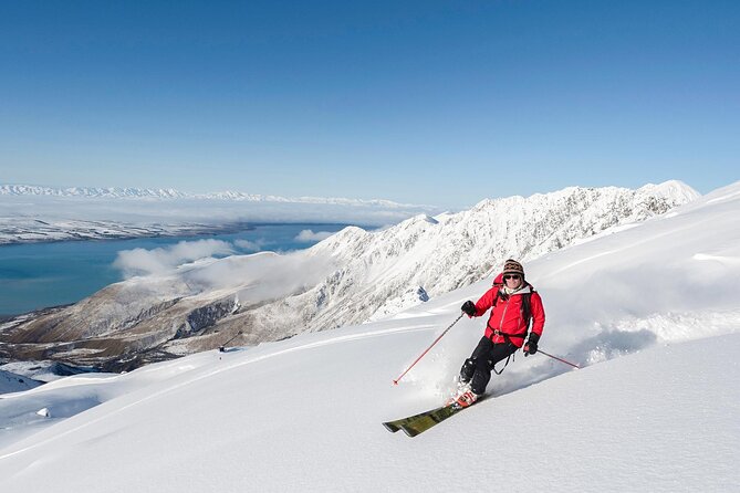 Full Day Ski the Tasman Ex Queenstown - Skiing Experience on the Glacier