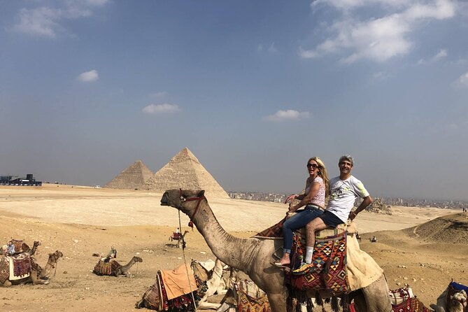 Full Day Tour Giza Pyramids Sphinx &Lunch and Shopping Tour - Encountering the Mighty Sphinx