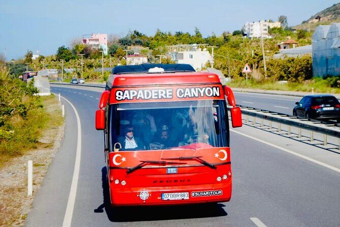 Full-Day Tour in Canyon Sapadere Cabrio Safari - Viewing Alanya from a High Hill