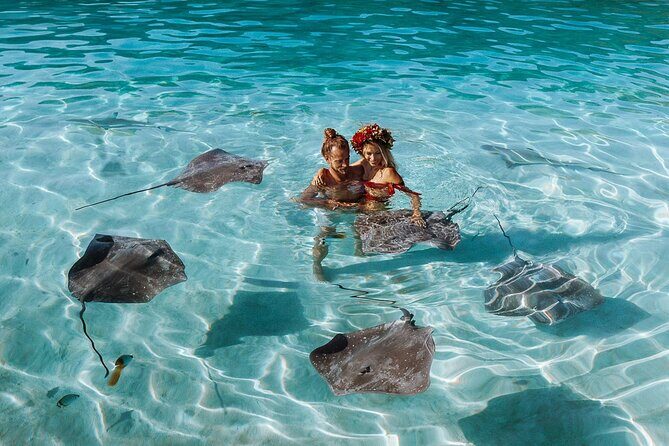 Full Day Tour : Moorea Snorkeling & Sunset Cruise on a Catamaran named Taboo - Snorkeling at Tiahura’s Coral Garden Motus