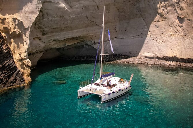 Full-Day Tour of Milos and Poliegos Small Group Catam With Lunch - Onboard Meals and Beverages