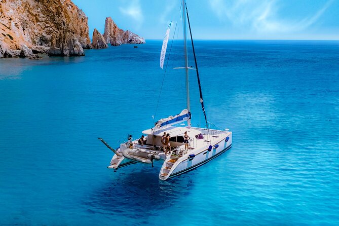 Full-Day Tour of Milos and Poliegos Small Group Catam With Lunch - Booking Details and Policies