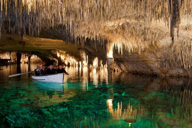 Full Day Tour to Caves of Drach and Hams With Porto Cristo and Pearl Factory - Caves of Drach Experience