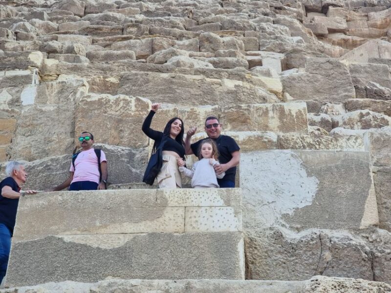 Full Day Tour to Giza Pyramids & Sphinx, Saqqara and Memphis - Booking Information