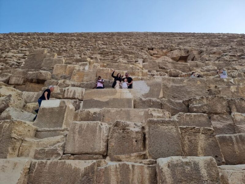 Full Day Tour to Giza Pyramids & Sphinx, Saqqara and Memphis - Included Services