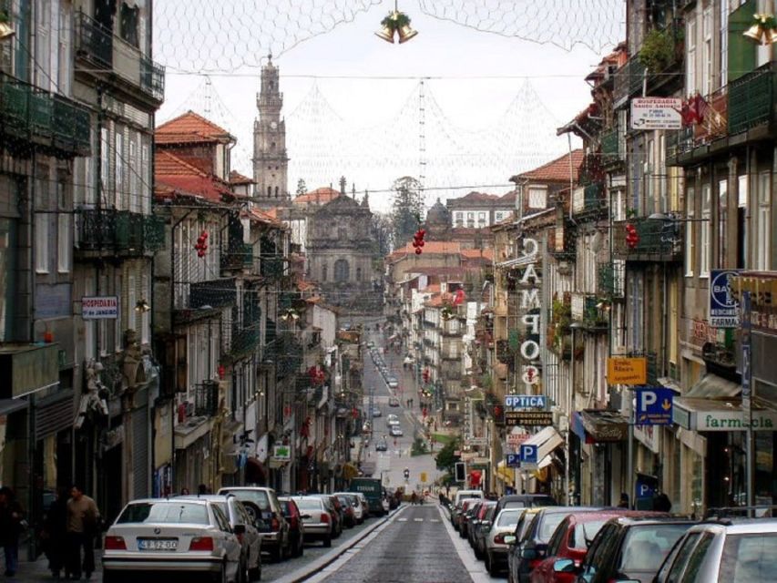 Full-Day Tour to Porto From Santiago De Compostela - Guided Walking Tour in Porto