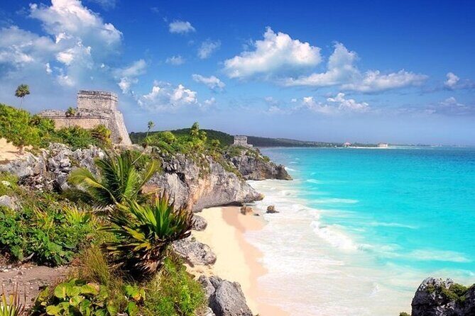 Full Day Tulum Ruins Tour with Cenote and Snorkeling Sea Turtles - Exploring the Tulum Ruins
