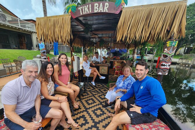 Fun Floating Tiki Barge Party Boat - Beverages and Cuisine
