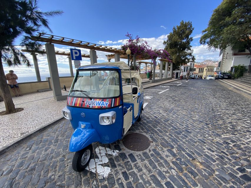Funchal: 1 Hour Tuk Tuk Private City Tour on Tukway - Booking Information