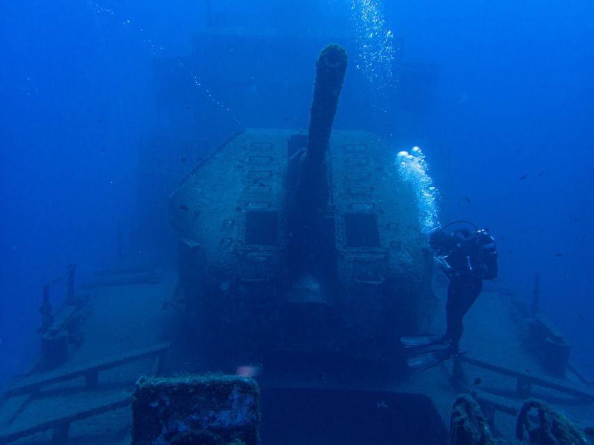 Funchal: Advanced Scuba Diving Afonso Cerqueira Wreck - Diving Certification and Requirements