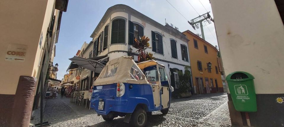 Funchal: Monte and Old Town Tour by Tuk-Tuk - Descent by Basket Cart