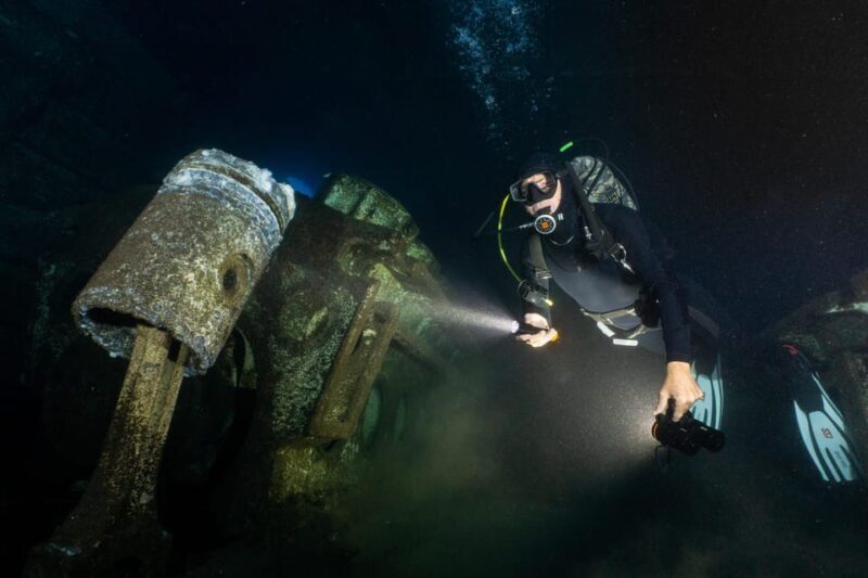 Funchal: Wreck dive F488 Frigate - certified divers - Setting the Scene: Madeira’s Underwater Treasure