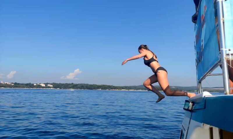 Funtana: Lim Fjord Cruise  Pirates Cave & Snorkeling - Relaxation and Refreshments